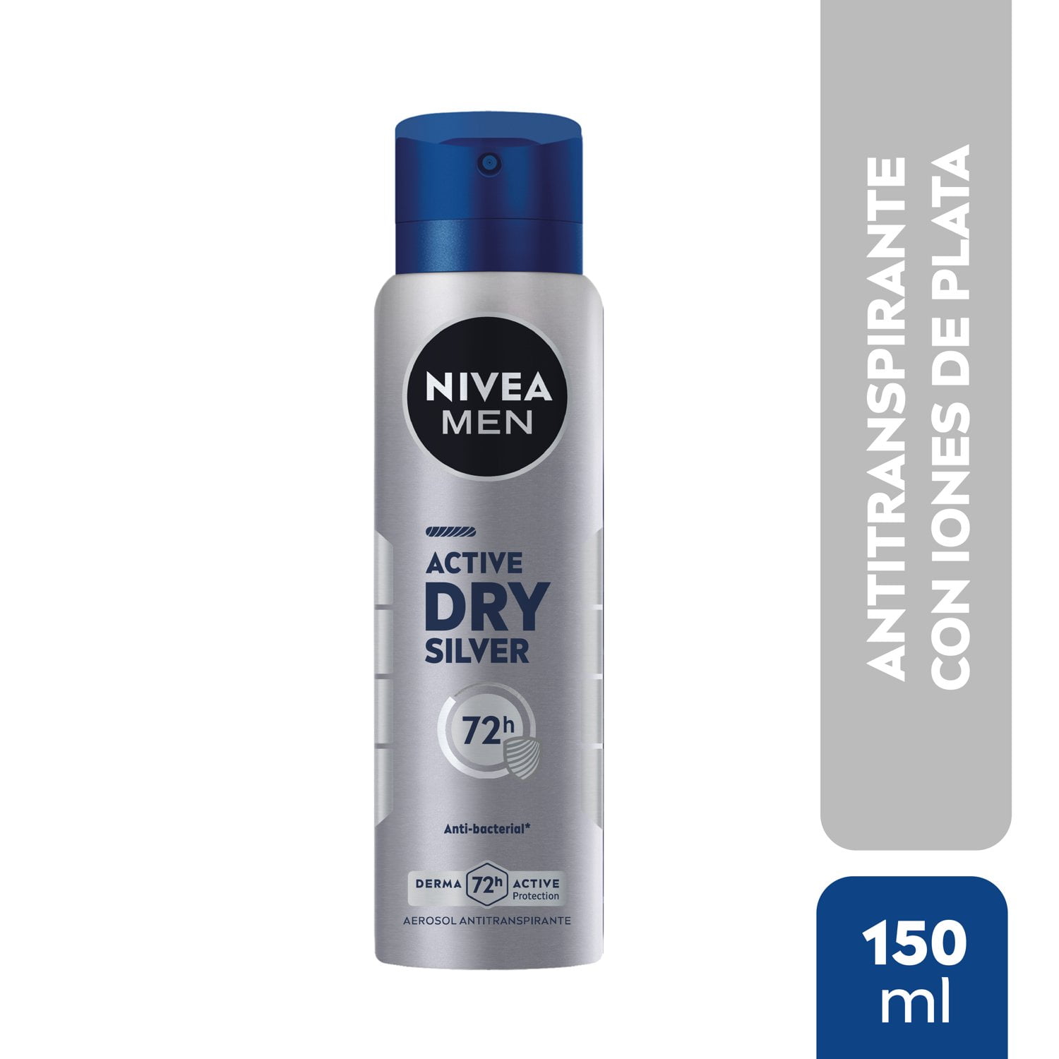 Desodorante Spray Nivea Hombre Silver Protect Dinamic Power Lata Hombre