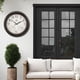 thumbnail image 2 of Reloj de exterior Lovely Home Essentials 46 cm resistente al agua, 2 of 9