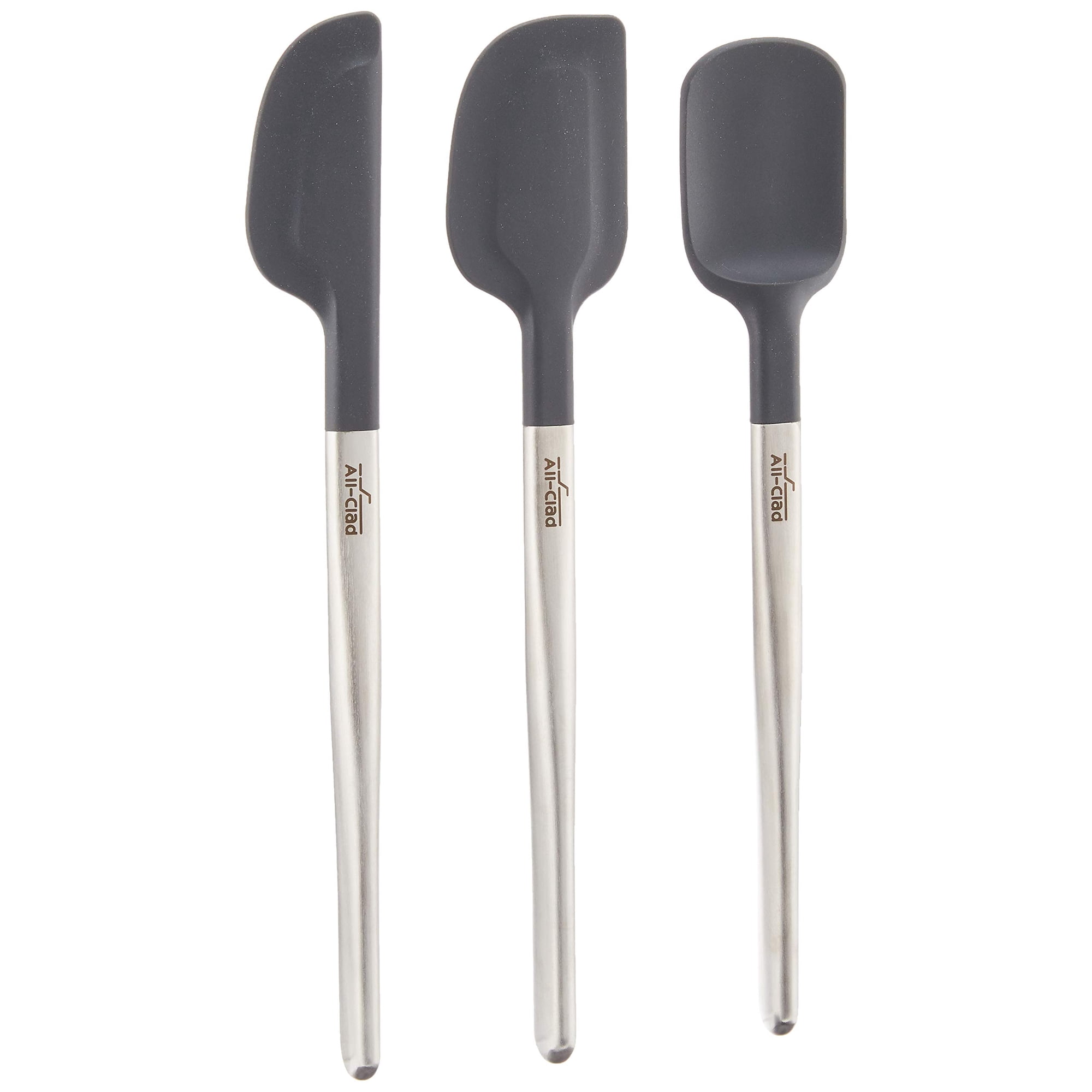 All-clad - Set De Utensilios De Cocina Totalmente Revestidos De Silicona Especial, 3 Piezas