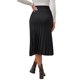 thumbnail image 3 of INSPIRE CHIC Falda de Suéter de Maternidad para Mujeres Sobre el Vientre Tejido Midi Embarazo Faldas Plisadas Pequeña Negra, 3 of 6