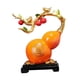 thumbnail image 4 of Estatua De Calabaza China, Pieza Central De Mesa Para Estudio, Sala De Estar, Dormitorio, Color Naranja, 4 of 5