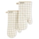 thumbnail image 1 of Juego de 2 guantes para horno KitchenAid, batido a cuadros, 18 x 33 cm, 1 of 3