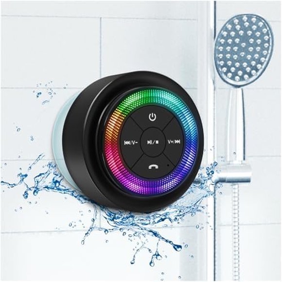 XLEADER Pro Shower Speaker Upgraded Certified IPX7 Waterproof