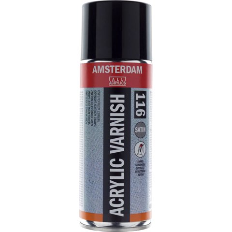 Barniz Acrílico Amsterdam Spray 400Ml Satinado