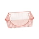 thumbnail image 1 of Canasto De Almacenamiento Apilable Organizador De Despensa Para Estantes Del Hogar Lavandería Naranja Rojo, 1 of 3
