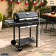 thumbnail image 2 of Parrilla Asador A Carbon Acero Inoxidable Con Ruedas Tapa, 2 of 7