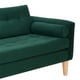 thumbnail image 4 of Sofa Retro 3cg Felpa 05 Verde Botella, 4 of 6