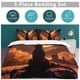 thumbnail image 5 of Umbreon Bed Duvet Cover Funny Anime Cartoon Bedding Sets Lightweight 3 Piece Comforter Sets, 5 of 5