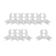 thumbnail image 5 of 10pcs Lstclips Para Entrenamiento De Bajo Estrés 90 Grados Entrenadores De Plantas Bender White, 5 of 5