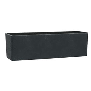 Vadell - Macetero Rectangular 69 X 22 X 22 Cm Neg