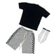thumbnail image 4 of Camisetas De Muñeca De 12 Pulgadas A Escala 1/6 Para Figura De Acción Coleccionable Masculina De 12 Pulgadas Negra, 4 of 5