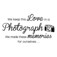Rienda Libre Graphics - Decomural Love In Photograph Ed Sheeran Song Lyric Ws-40935