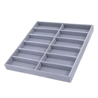 Magideal - Gafas De Sol Titular Organizador Gafas Vitrina Decoración Múltiples Pares 12 Rejilla Gafas Caja De Almacenamiento Para Viajes Escritorio Hogar Cómoda