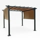 thumbnail image 1 of Pérgola Retráctil con Pared Relan Toldo 3x3 Mt Beige, 1 of 8