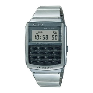 Reloj Hombre Casio Ca-506-1Df Plateado