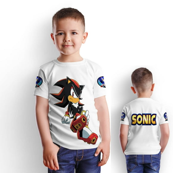 Polera Juvenil Sonic D16 - Talla 4