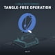 thumbnail image 5 of Cable de repuesto Dolphin azul de 18 m con giro y Wi‑Fi, 5 of 5