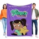 thumbnail image 1 of El Mundo de Nina anti-pilling, suave, ligera, esponjosa y acogedora de lujo para hogar y cocina – Perfecta para niños y adultos,100x80cm, 1 of 6