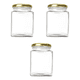 thumbnail image 1 of Pack 6 frasco vidrio cuadrado con tapa 500 ml, 1 of 3