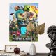 thumbnail image 5 of Modern Family Cartel de metal, decoración de pared con cartel de metal personalizado, regalos para aficionados, amigos, familia y seres queridos 40x30cm, 5 of 6