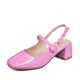thumbnail image 2 of Sandalias Taco Casual Mujer Rosado Vintage Weide YL89 Mujer, 2 of 8