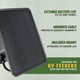 thumbnail image 2 of Panel solar Moultrie de 6 V y 2.5 W para comederos de venados Pro Hunter 3, 2 of 6