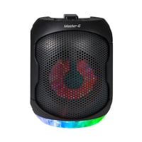Master-G - Parlante Bluetooth Microfono Usb Aux 10W Rms Led Spyder Master G