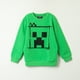 thumbnail image 1 of Poleron Niño Creeper Face Verde Minecraft, 1 of 4