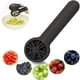 thumbnail image 1 of Get Creative in the Kitchen with our 1pc Grape Tomato Cherry Strawberry Cutter - No Blade, Green Multifunctional Vegetable and Fruit Cutter for Kids and Adults. Perfect Christmas Gift!, 1 of 5