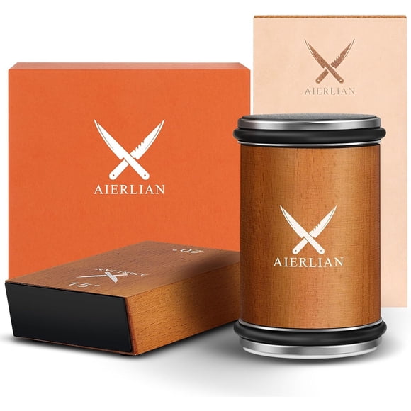 Afilador de Cuchillos Aierlian Rodillo Madera 4003000 Grit