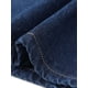 thumbnail image 5 of Vestido de Mezclilla con Tirantes Ajustables sin Mangas para Mujer de Talla Grande de Agnes Orinda, Estilo Casual en Línea A con Bolsillos 2X Azul Oscuro, 5 of 6
