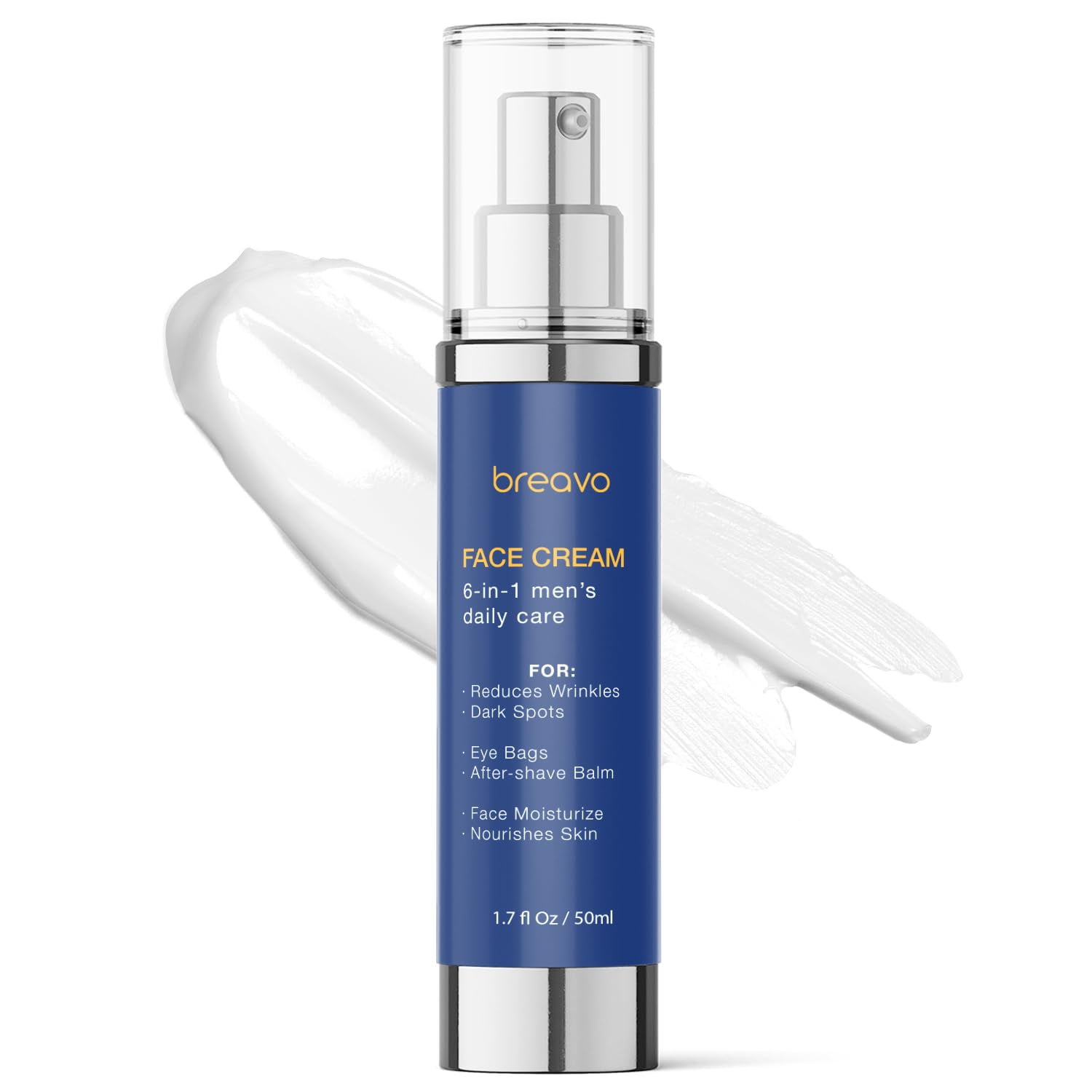 Crema Hidratante Breavo 6 En 1 Para Hombre 50 Ml