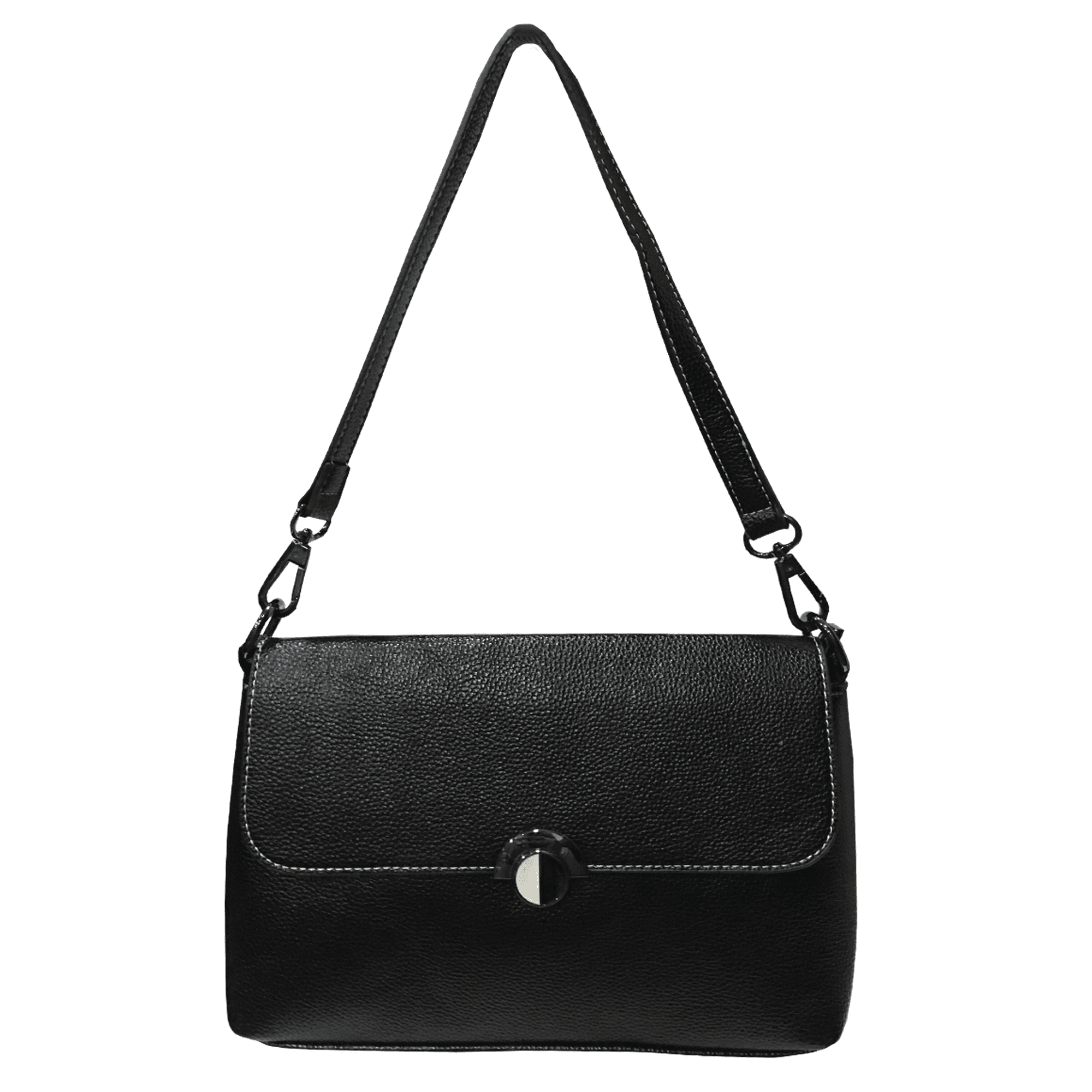 Todopiel - Cartera Cuero Ecológico Crp23 Negro