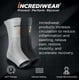thumbnail image 2 of Tobillera Incrediwear, tobillera para aliviar el dolor articular, negra, 2 of 7