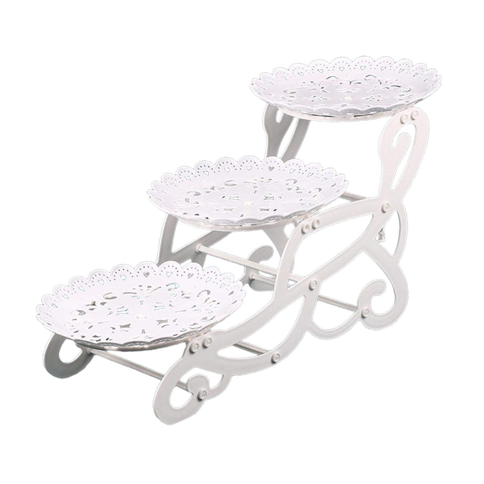 Bothyi - Soporte Para Servir De 3 Niveles Bandejas Para Servir En Niveles Para Fiesta De Cumpleaños Día De San Valentín Estilo C