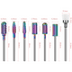 thumbnail image 3 of Juego de brocas para uñas DC-7 de carburo de tungsteno, diamante, cerámica, acrílico, 7 unidades, para quitar uñas acrílicas, esmalte de gel, extensiones de uñas, manicura y pedicura., 3 of 8