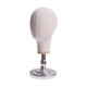thumbnail image 2 of Cabeza De Bloque De Lona Estable Con Soporte De PVC Cabeza De Maniquí Para Sombrero Joyerías Peluca Plata, 2 of 5