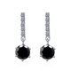 thumbnail image 4 of 2cttw Moissanite Earrings para Mujer Color D Claridad VVS1 Aretes Colgantes de Diamante Aretes de Boda de Plata Esterlina para Novias Dama de Honor con Certificado, 4 of 9