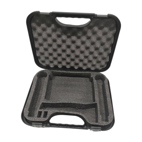 Estuche De Transporte Para Micrófono Con Forro De Espuma Y Protector Para Estudio (36,5 X 29,5 Cm)