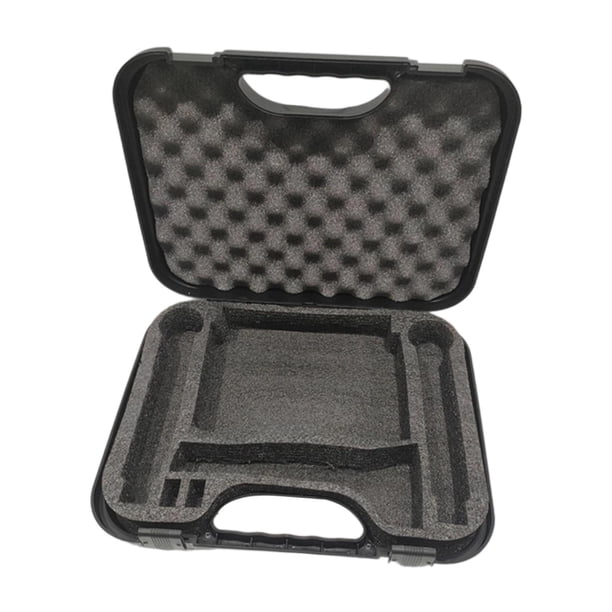 Estuche De Transporte Para Micrófono Con Forro De Espuma Y Protector Para Estudio (36,5 X 29,5 Cm)