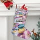 thumbnail image 2 of Calcetines de Navidad Desmarcar Bearbrick Lino Blanco 45cm x 32cm, 2 of 5