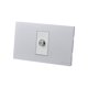 thumbnail image 2 of Pack 10 Toma Tv Metálico - Gris Blanco, 2 of 3