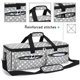 thumbnail image 4 of Bolsa de transporte LUXJA 57 cm con puntos grises para Cricut/Silhouette, 4 of 8