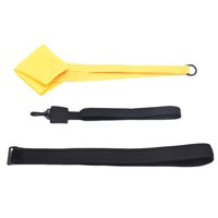 Ioensy - Dispositivo De Paracaídas De Resistencia A La Natación Para Niños, Mujeres, Hombres, Entrenamiento De Agilidad, 40 Cm, Amarillo