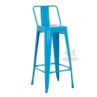 Cori Cori - Taburete Tolix Industrial (63Cms) Azul Claro