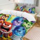 thumbnail image 3 of 3 Piece Bedding SetInside Out Comforter Set for Kids Boys Teen Tween 3D Lightweight Microfiber Bedding Sets, 3 of 5