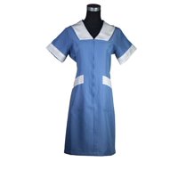 Ecclenan - Delantal Liso Celeste Talla Xl