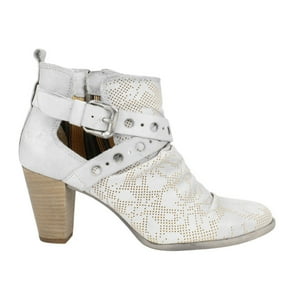 Botín Felmini Abierto Cuero Gris