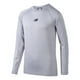 thumbnail image 1 of Base Layer Top New Balance Boys, aislante de compresión, gris 14-16, 1 of 3