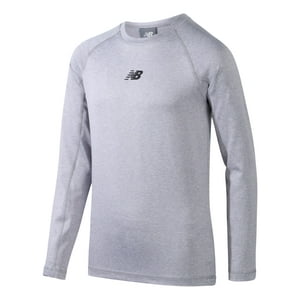 Base Layer Top New Balance Boys, Aislante De Compresión, Gris 14-16